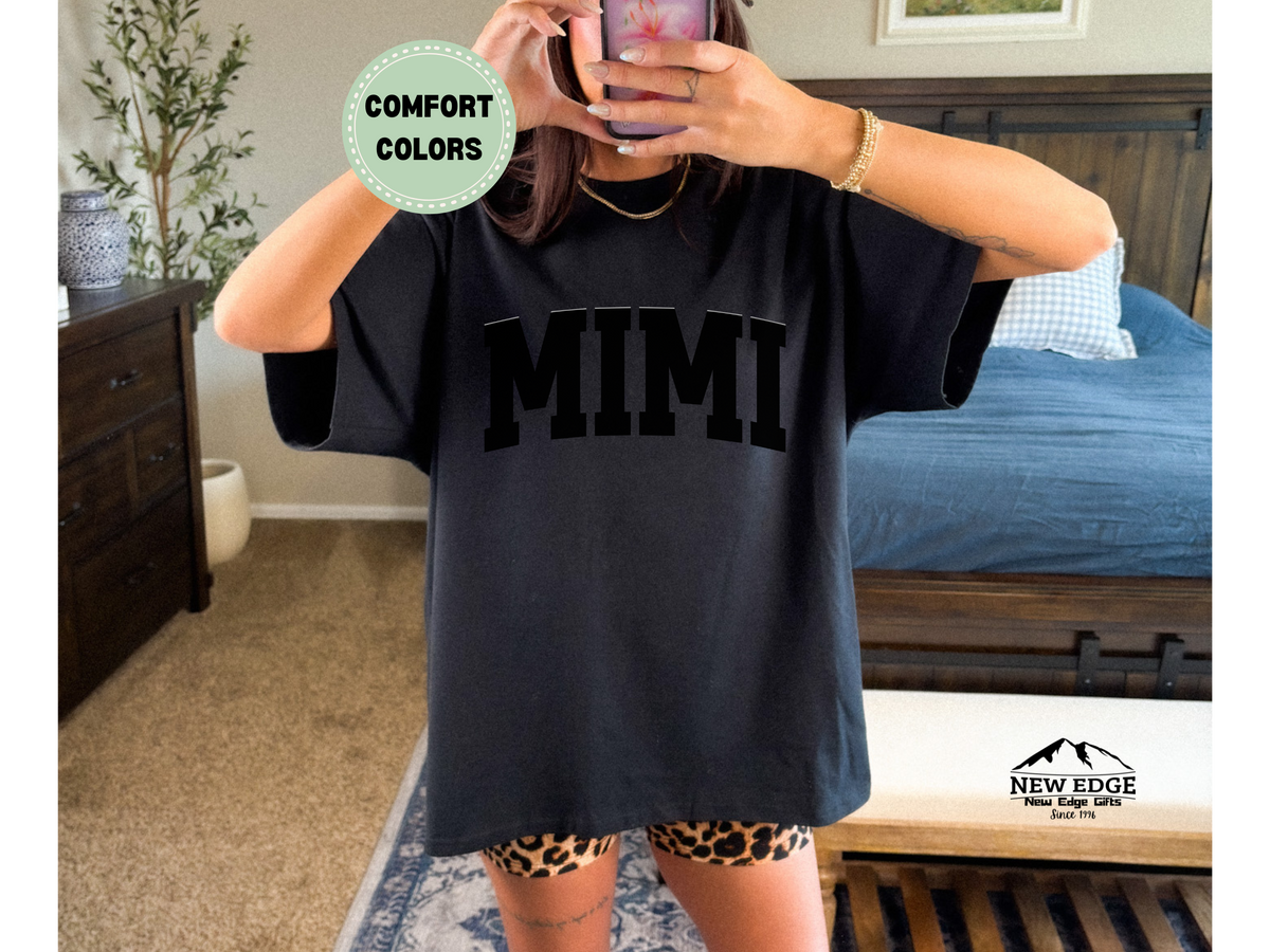 Comfort Colors Mimi T-Shirt | Cute Grandma Graphic Tee | Gift for Mimi