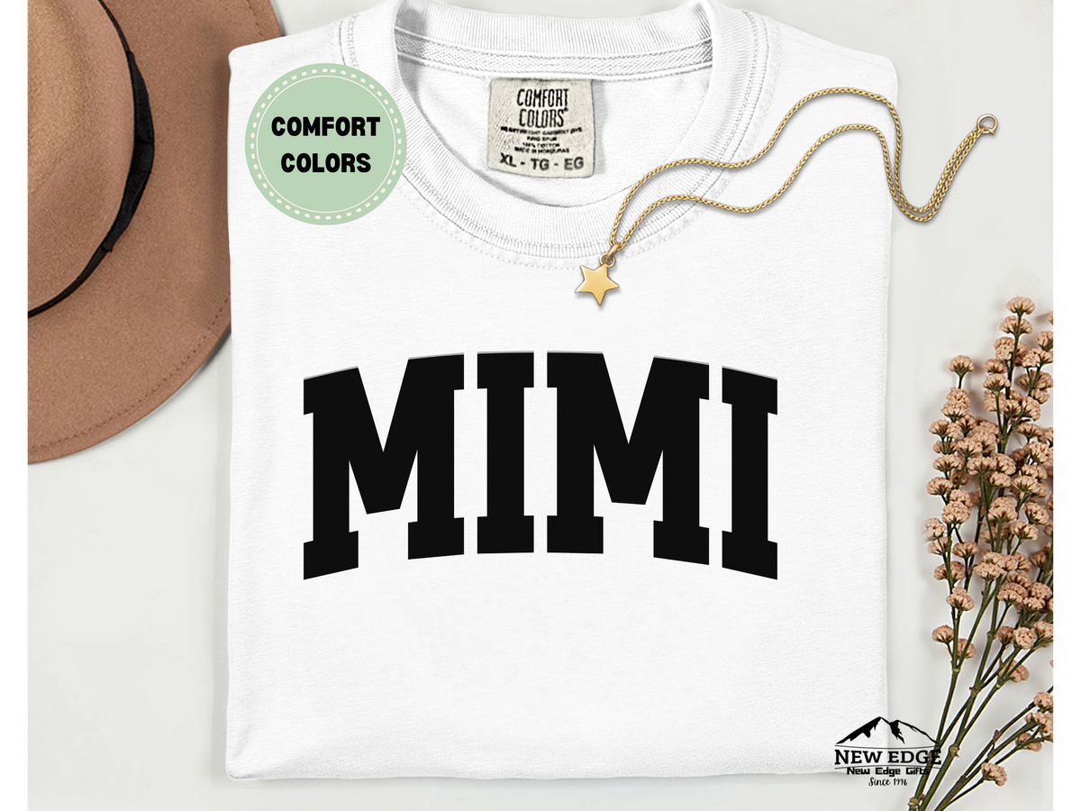 Comfort Colors Mimi T-Shirt | Cute Grandma Graphic Tee | Gift for Mimi