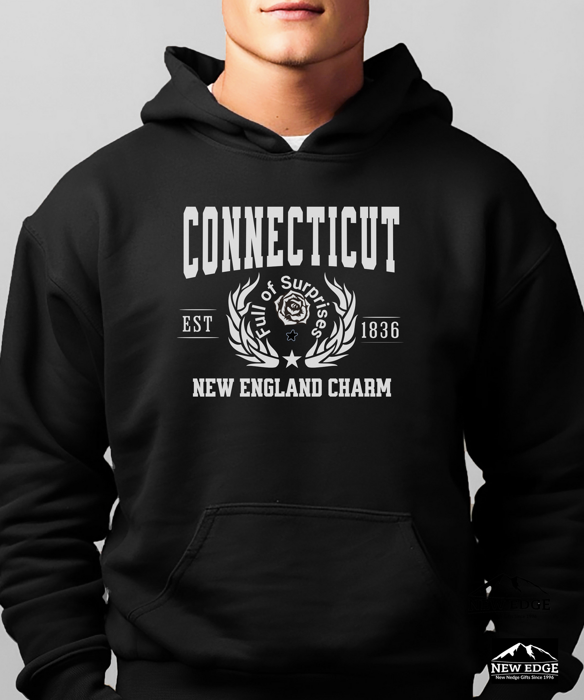 Connecticut State Legacy Hoodie – "New England Charm" | Unisex Pullover | Cozy Classic East Coast Sweatshirt