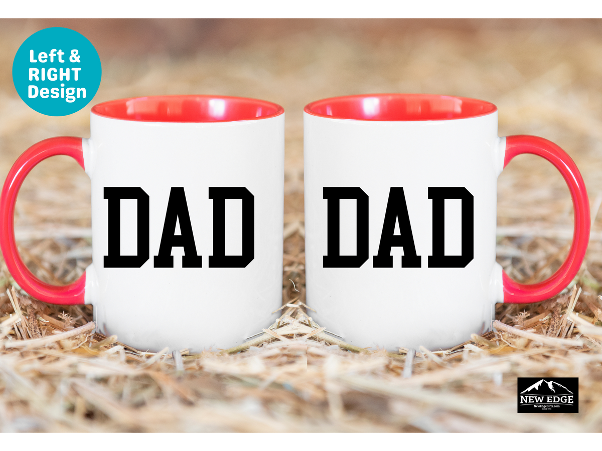 Dad Accent Mug – 11 oz & 15 oz – Perfect Father’s Day, Dad Joke, New Dad, Coffee or Tea Gift