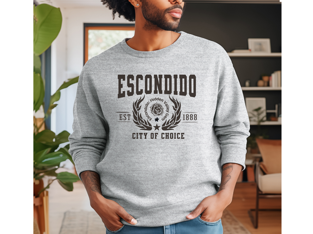 Escondido Legacy Unisex Sweatshirt City of Choice California Comfort Pullover
