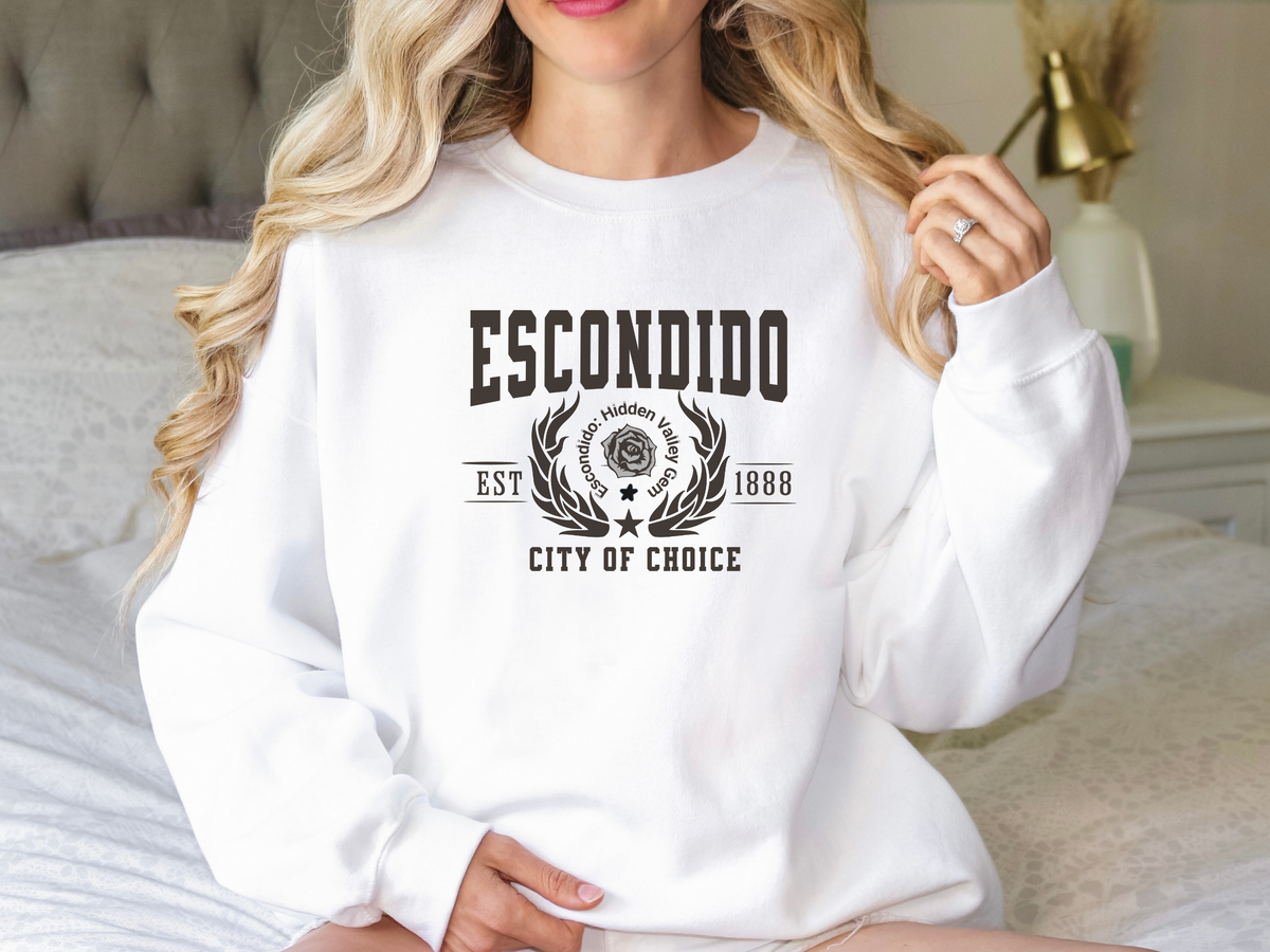 Escondido Legacy Unisex Sweatshirt City of Choice California Comfort Pullover
