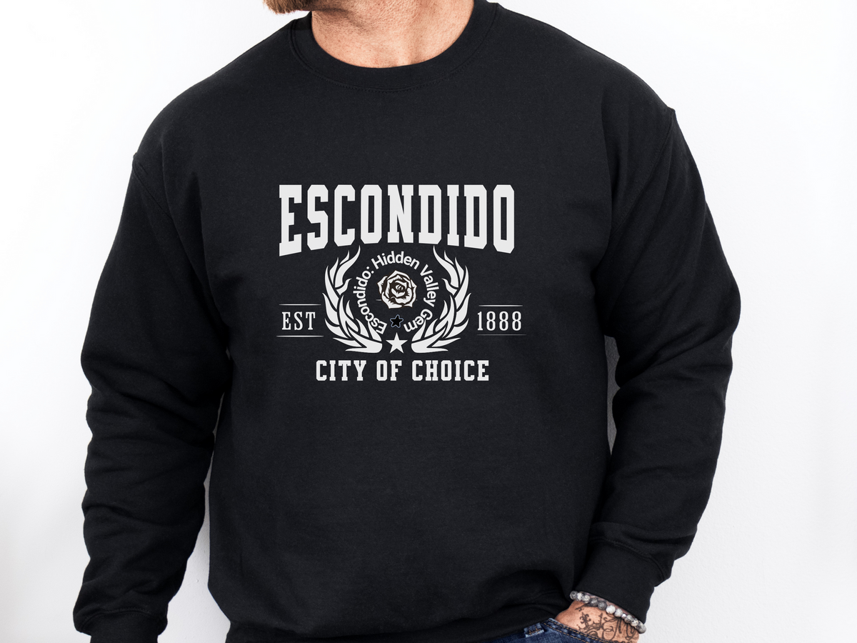 Escondido Legacy Unisex Sweatshirt City of Choice California Comfort Pullover