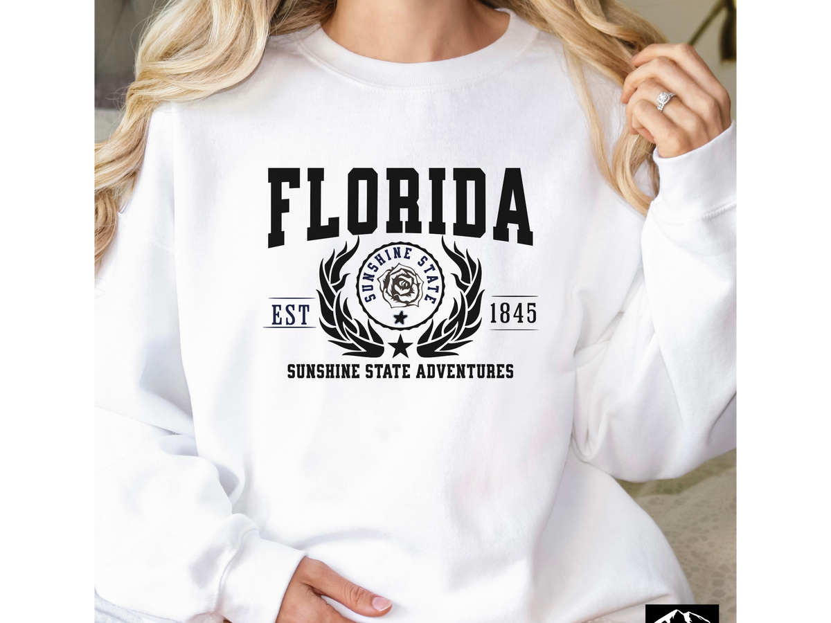 Florida State Legacy Unisex Sweatshirt – Sunshine State Adventures | Coastal Comfort & State Pride