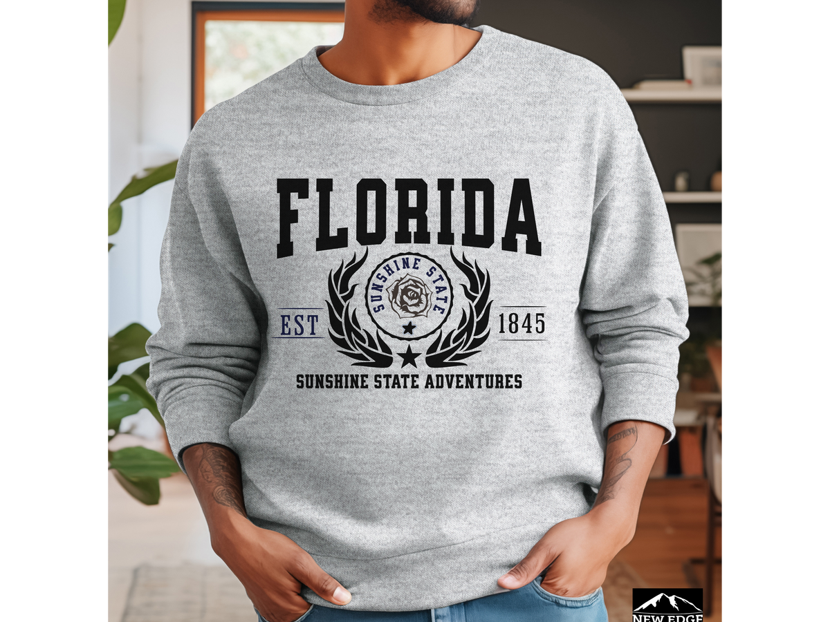 Florida State Legacy Unisex Sweatshirt – Sunshine State Adventures | Coastal Comfort & State Pride