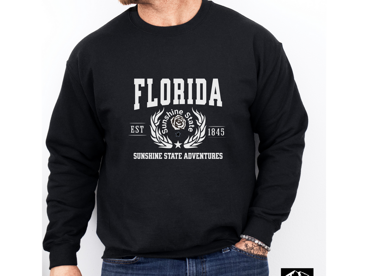Florida State Legacy Unisex Sweatshirt – Sunshine State Adventures | Coastal Comfort & State Pride