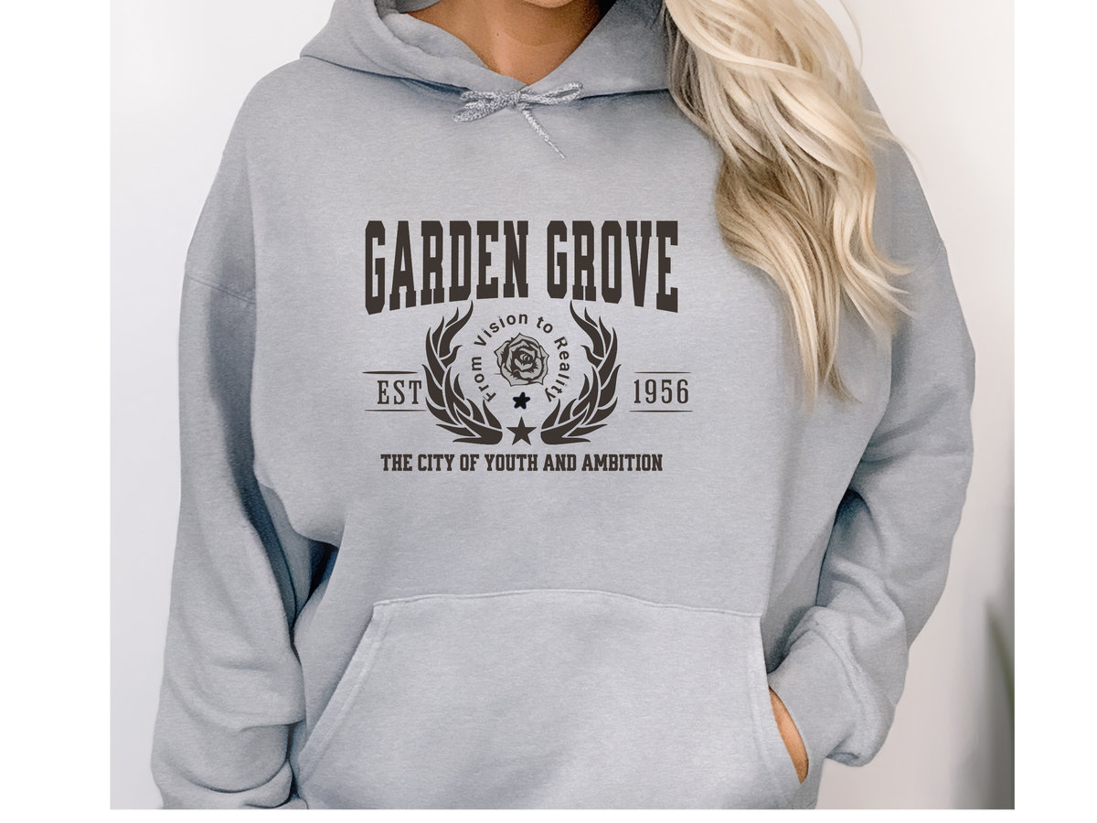 Garden Grove California Legacy Hoodie – "The City of Youth and Ambition" Unisex Sweatshirt