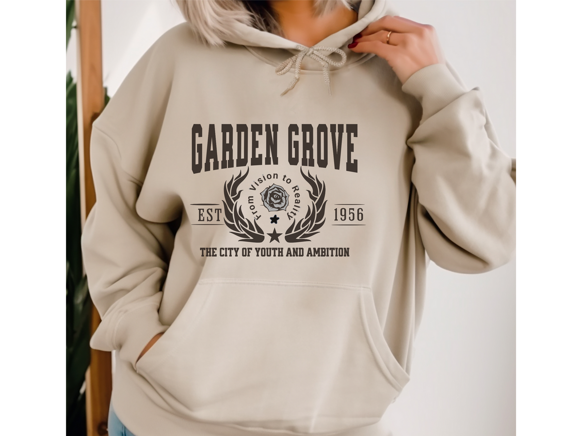 Garden Grove California Legacy Hoodie – "The City of Youth and Ambition" Unisex Sweatshirt