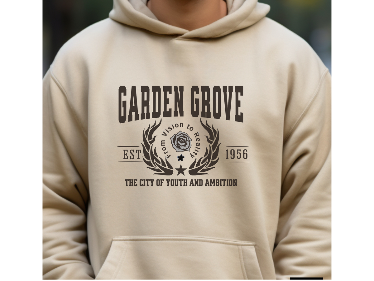 Garden Grove California Legacy Hoodie – "The City of Youth and Ambition" Unisex Sweatshirt