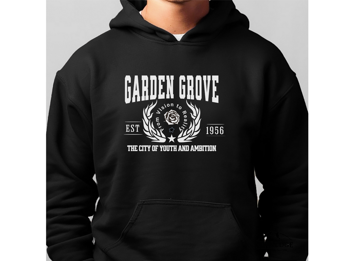 Garden Grove California Legacy Hoodie – "The City of Youth and Ambition" Unisex Sweatshirt