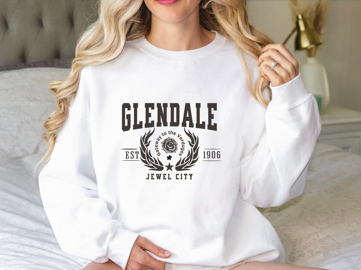 Glendale Legacy Unisex Sweatshirt Jewel City California Comfort Pullover