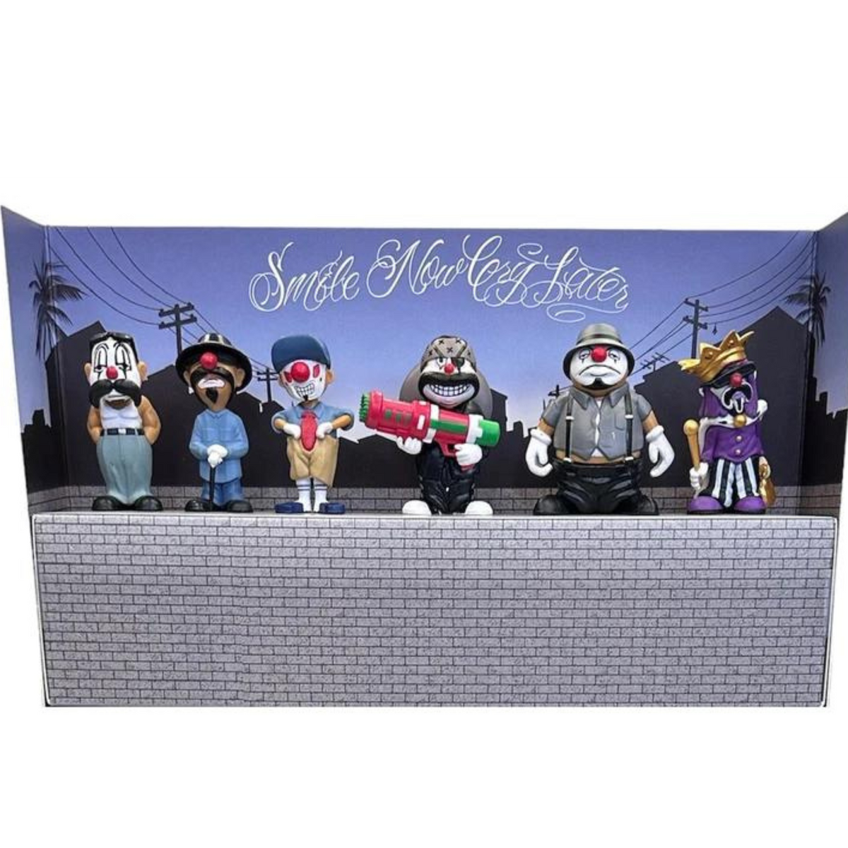 CAPTURE URBAN CHARM: CHOOSE THE CHOLO CLOWN HOMIES FIGURE