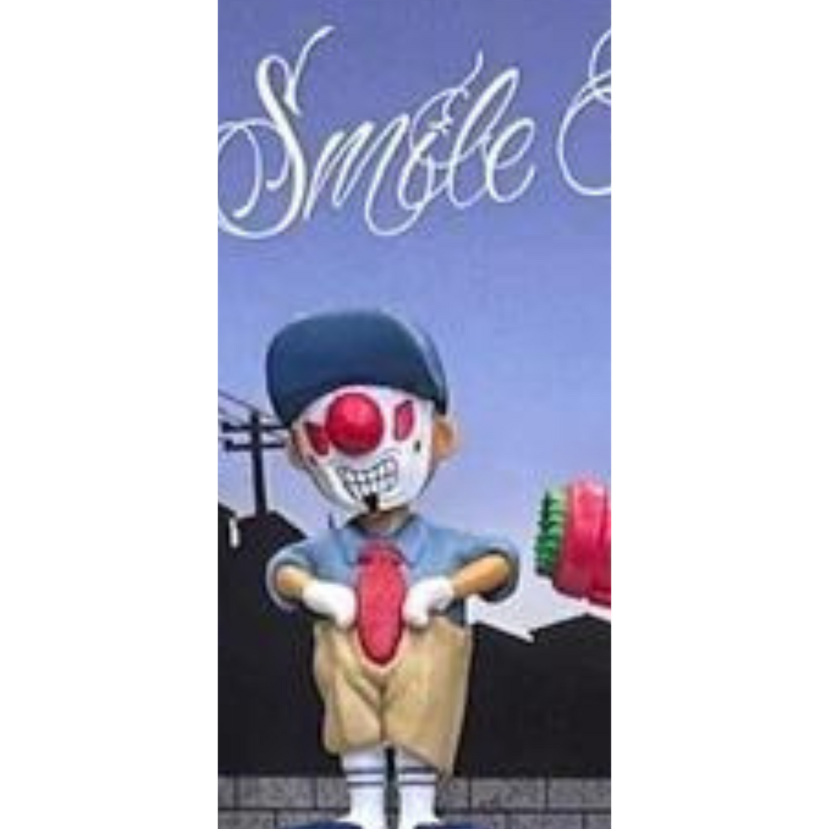 URBAN CHARM PERSONIFIED: HOMIES ESE CLOWN FIGURE