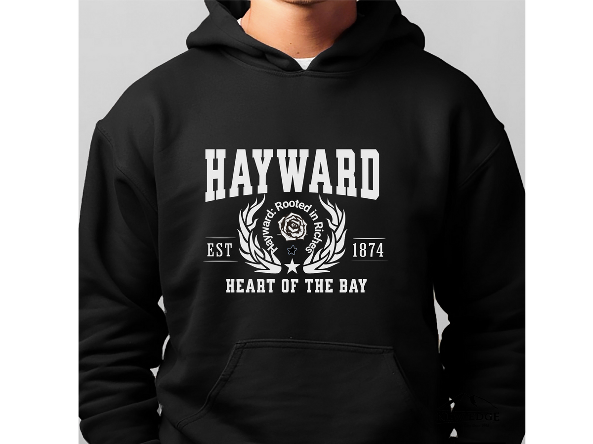 Hayward California Legacy Hoodie – "Heart of the Bay" Unisex Sweatshirt