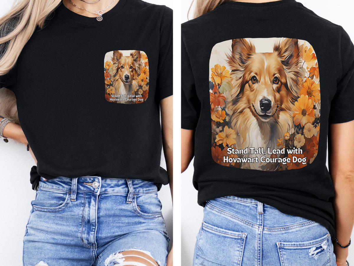 Sunflower Hovawart Dog T-Shirt – Stand Tall & Lead with Courage | Unisex Tee