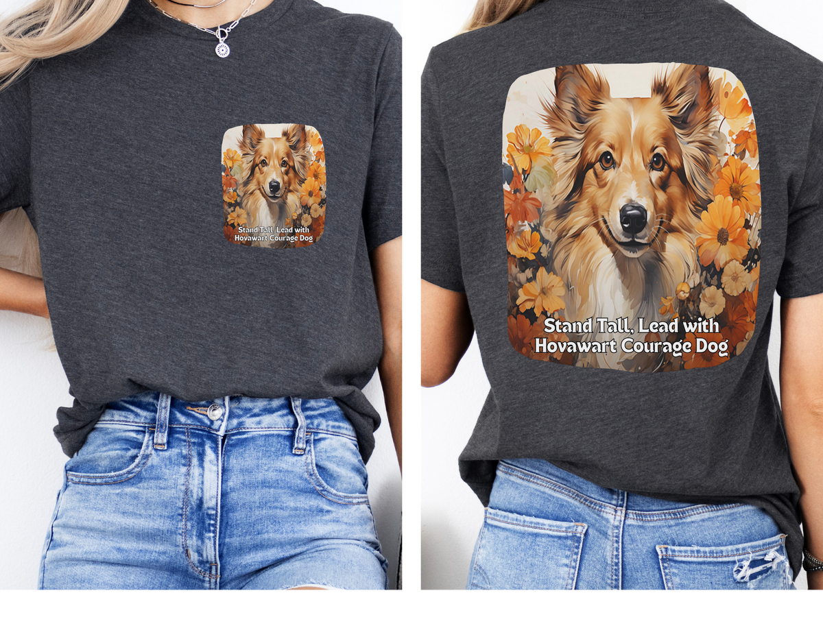 Sunflower Hovawart Dog T-Shirt – Stand Tall & Lead with Courage | Unisex Tee