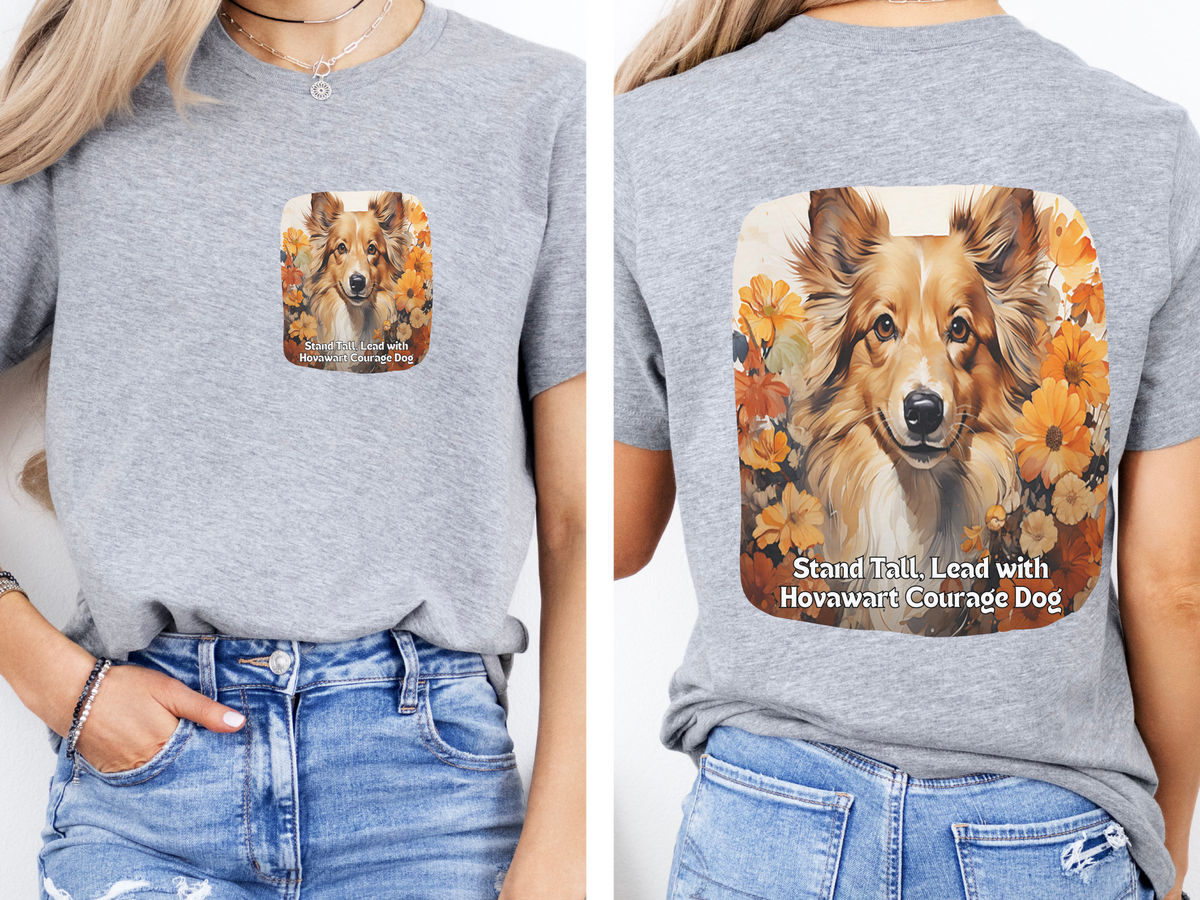 Sunflower Hovawart Dog T-Shirt – Stand Tall & Lead with Courage | Unisex Tee