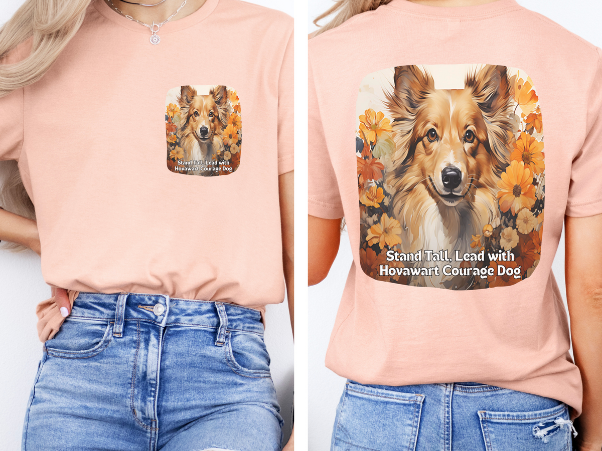 Sunflower Hovawart Dog T-Shirt – Stand Tall & Lead with Courage | Unisex Tee
