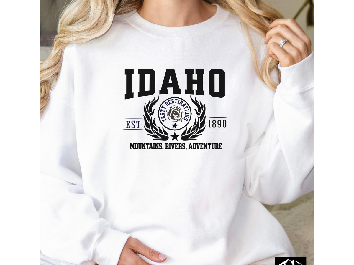Idaho State Legacy Unisex Sweatshirt – Mountains, Rivers, Adventure | Nature-Inspired Comfort