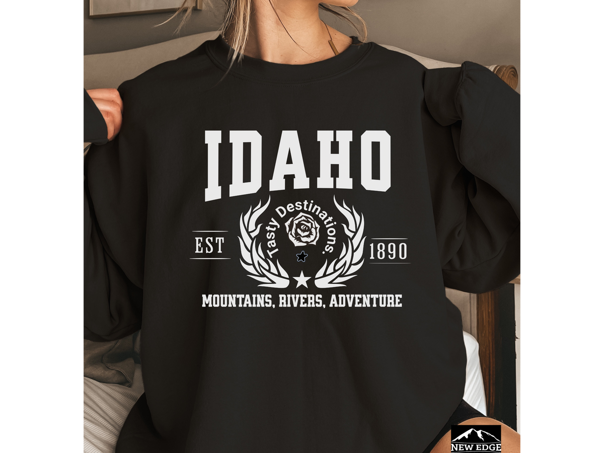 Idaho State Legacy Unisex Sweatshirt – Mountains, Rivers, Adventure | Nature-Inspired Comfort