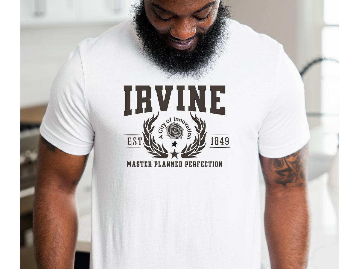 California City Legacy T-Shirt – Irvine Edition | "Master Planned Perfection" Unisex Modern OC Tee