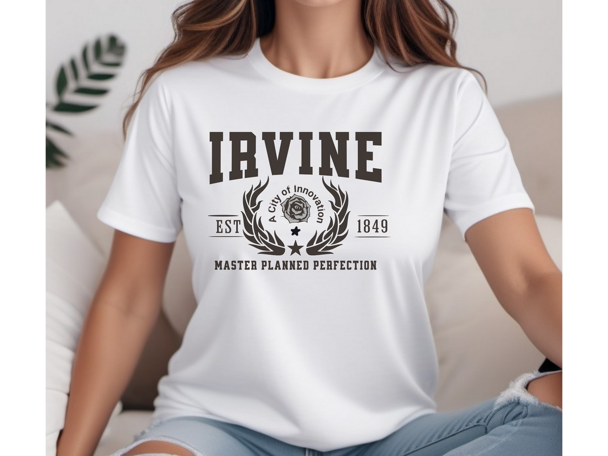 California City Legacy T-Shirt – Irvine Edition | "Master Planned Perfection" Unisex Modern OC Tee