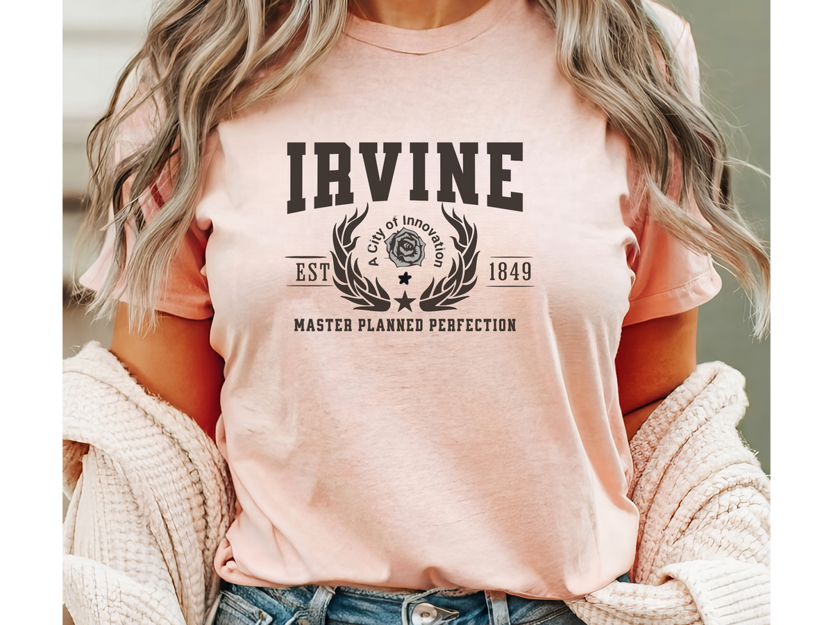 California City Legacy T-Shirt – Irvine Edition | "Master Planned Perfection" Unisex Modern OC Tee