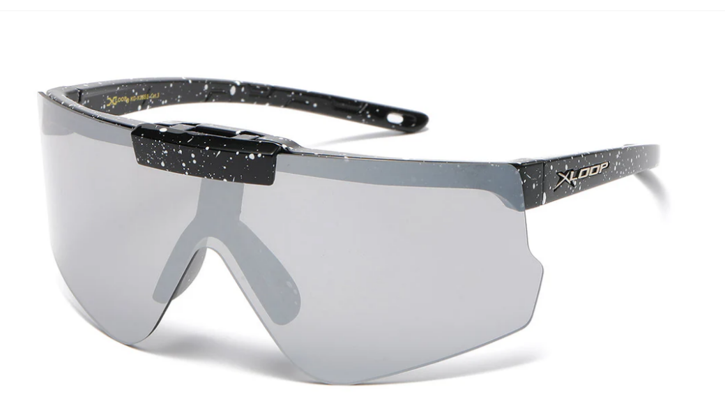 XLoop Kids' Semi-Rimless Sport Sunglasses – Polarized HD Mirrored Lenses