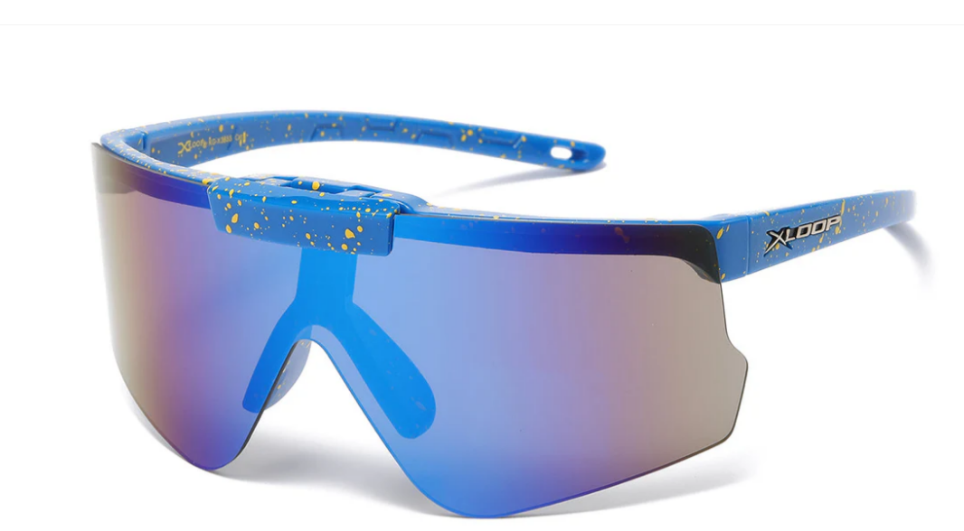 XLoop Kids' Semi-Rimless Sport Sunglasses – Polarized HD Mirrored Lenses