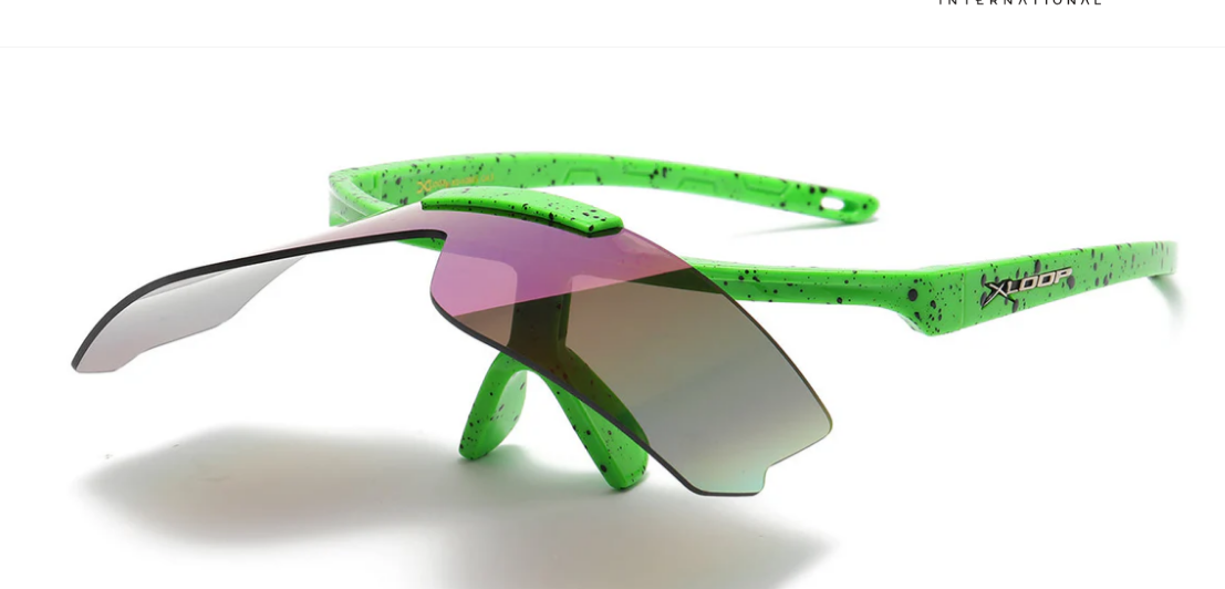 XLoop Kids' Semi-Rimless Sport Sunglasses – Polarized HD Mirrored Lenses