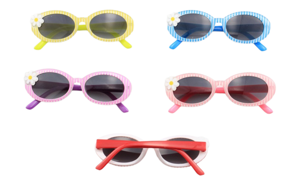 K79488 Floral Kid Sunglasses – Cute Children’s Shades with Colorful Flower Design & UV Protection