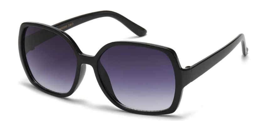 Juniors Romance KG-ROM90095 Square Sunglasses – Colorful Polymer Frame, Gradient Lenses, Kids UV400 Protection