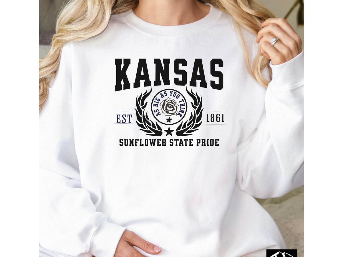 Kansas State Legacy Sweatshirt – Sunflower State Pride | Unisex Midwest Roots Crewneck