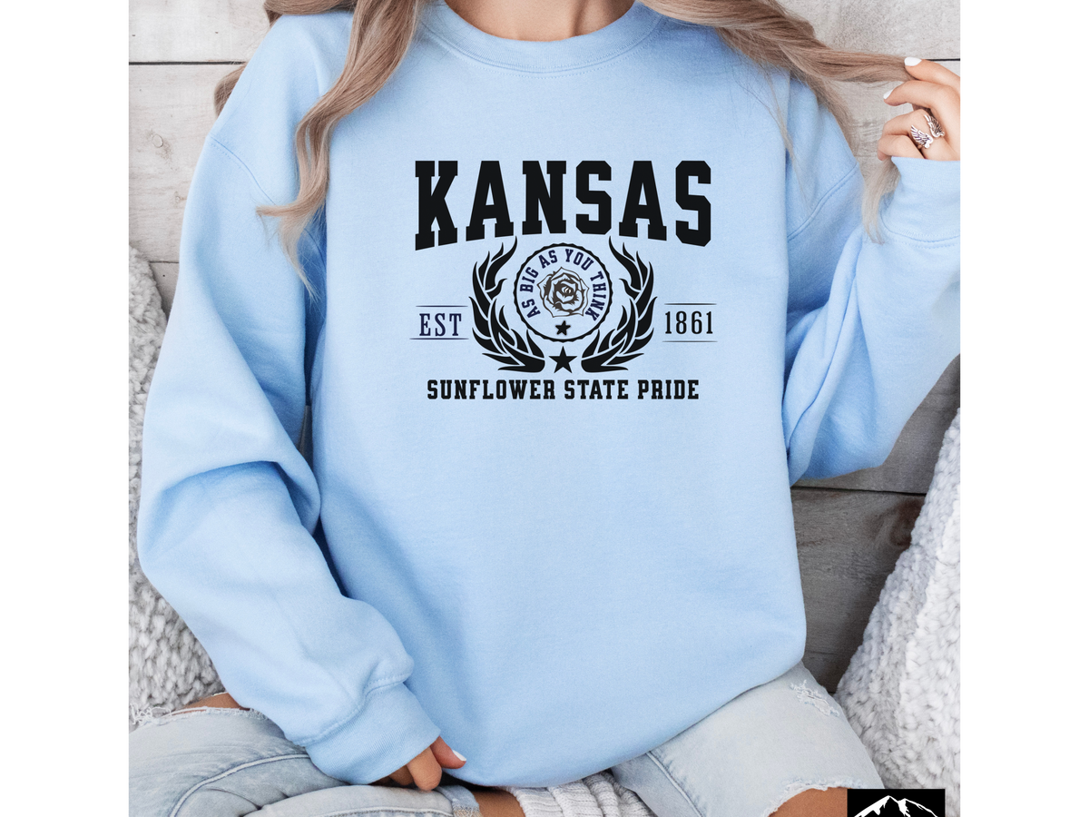 Kansas State Legacy Sweatshirt – Sunflower State Pride | Unisex Midwest Roots Crewneck