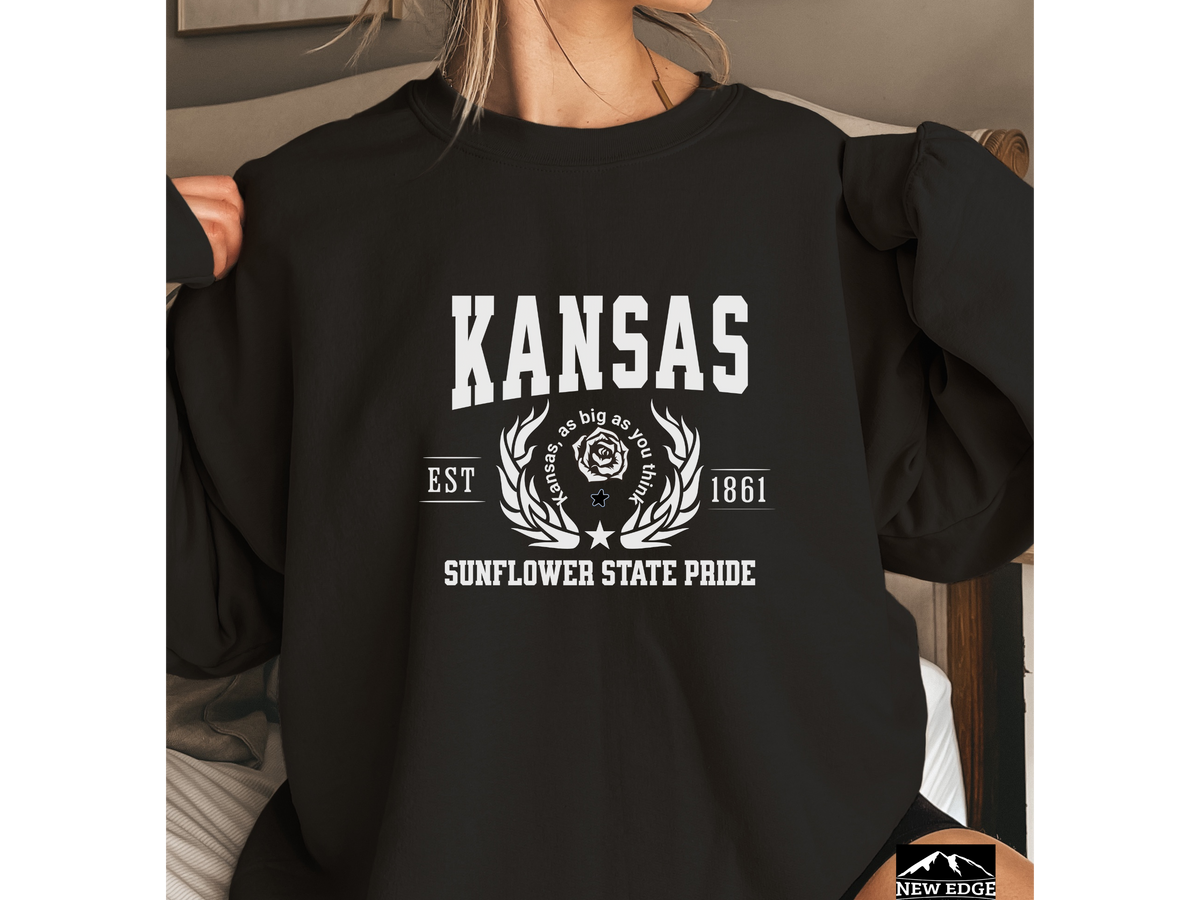 Kansas State Legacy Sweatshirt – Sunflower State Pride | Unisex Midwest Roots Crewneck