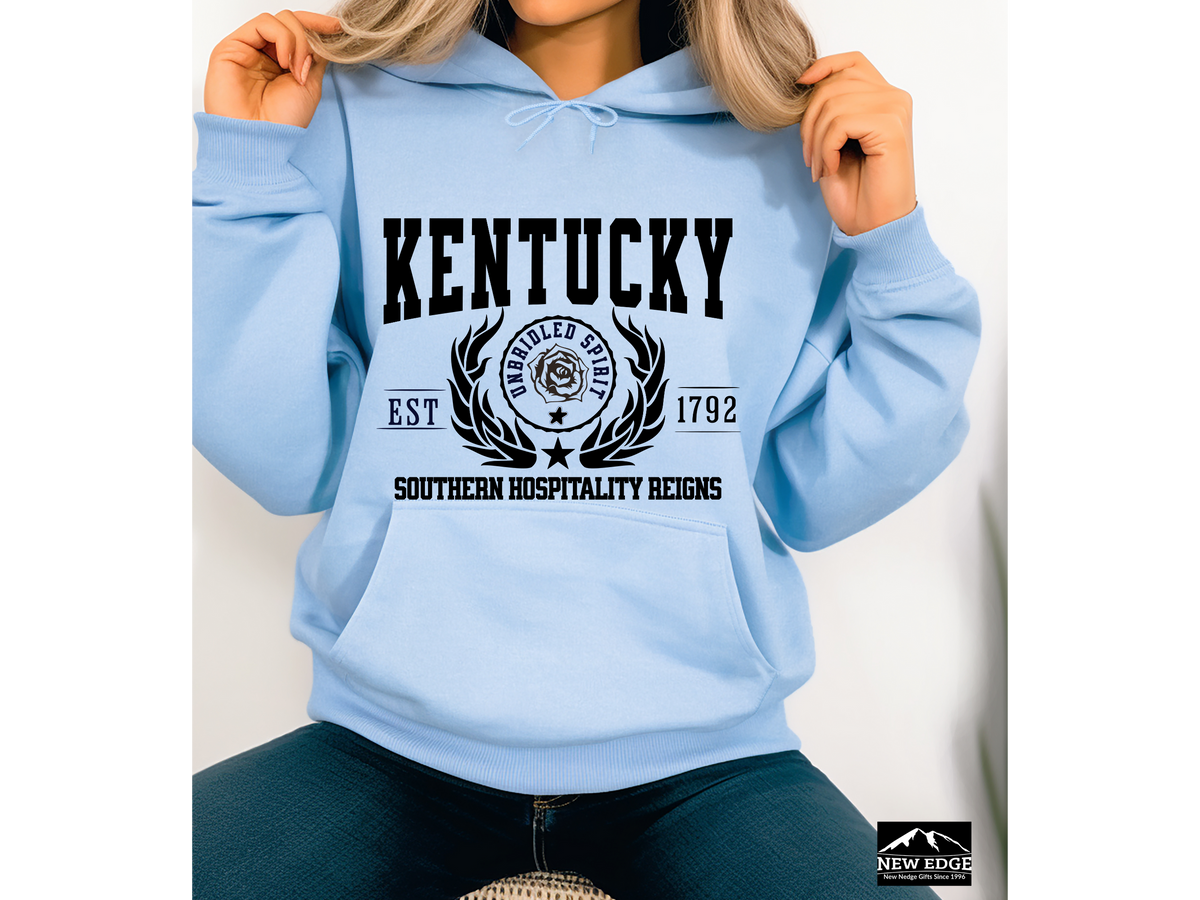 Kentucky State Legacy Hoodie – "Southern Hospitality Reigns" | Unisex Pullover | Bluegrass State Comfort Sweatshirt