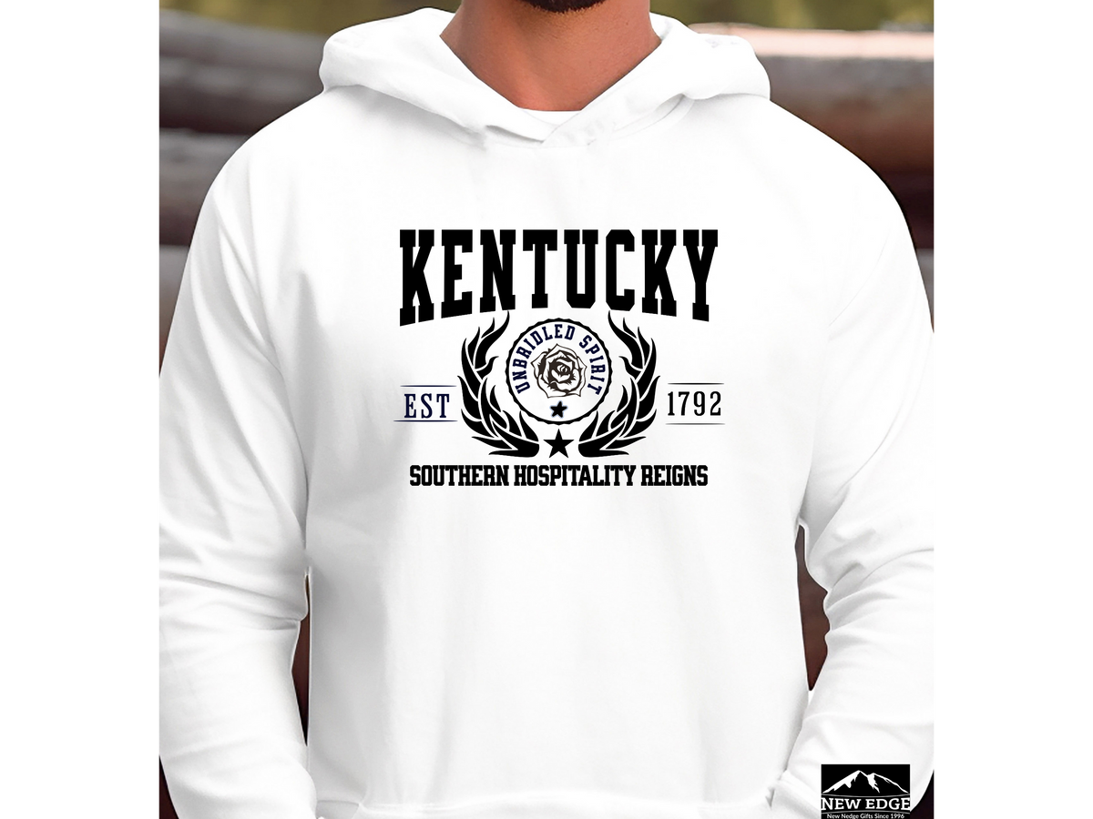 Kentucky State Legacy Hoodie – "Southern Hospitality Reigns" | Unisex Pullover | Bluegrass State Comfort Sweatshirt