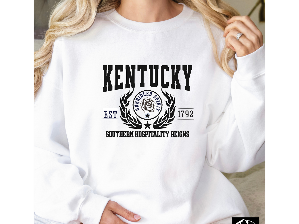 Kentucky State Legacy Sweatshirt – Southern Hospitality Reigns | Unisex Bluegrass Charm Crewneck