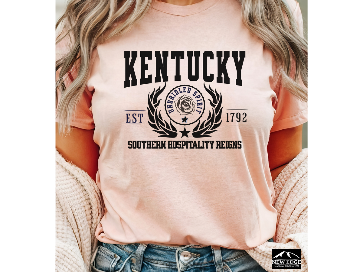Kentucky State Legacy T-Shirt – Unisex Southern Charm Tee | "Southern Hospitality Reigns" | Bluegrass Pride Shirt