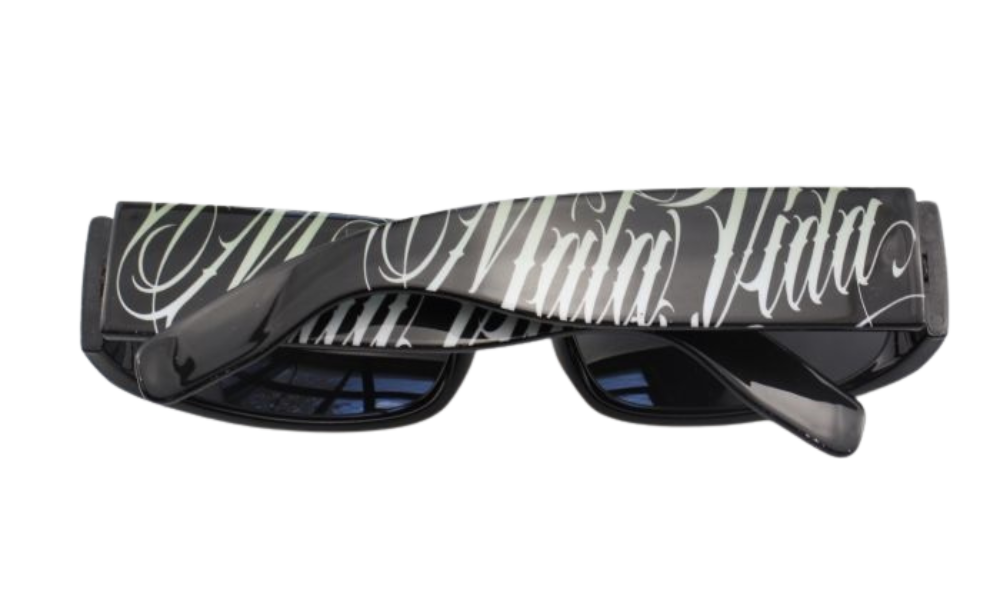 LH1 Streetwear Hispanic Graphic Sunglasses – Bold Urban Wraparound Shades for Men & Women