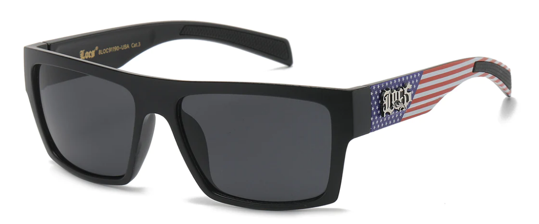 USA FLAG LOCS 8LOC91190-USA SUNGLASSES