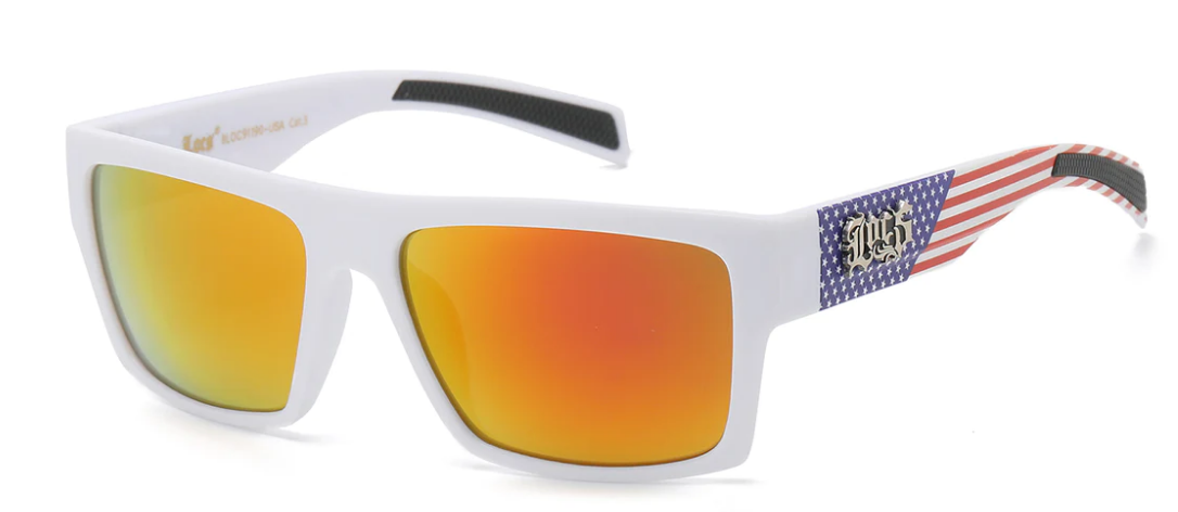 USA FLAG LOCS 8LOC91190-USA SUNGLASSES
