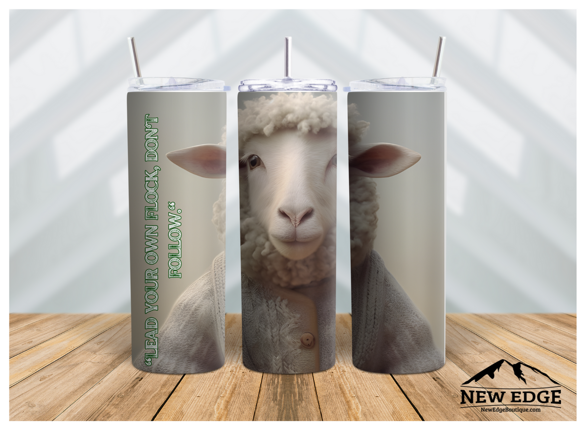 DON'T FOLLOW THE HERD: NEW EDGE 20 OZ TUMBLER