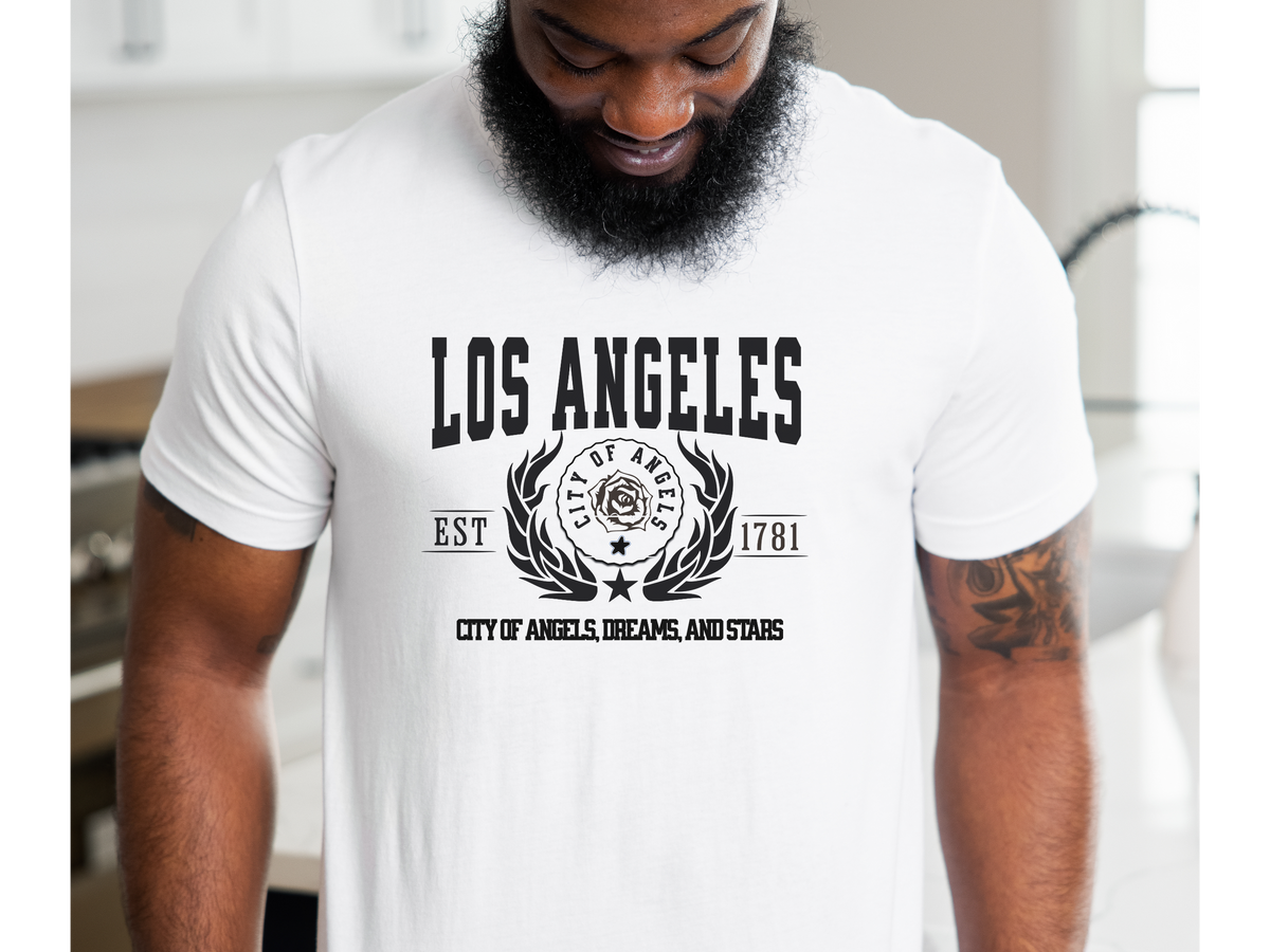 Los Angeles Legacy Unisex T-Shirt – "City of Angels, Dreams, and Stars" | California Urban Pride Tee
