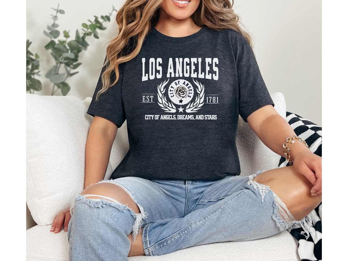 Los Angeles Legacy Unisex T-Shirt – "City of Angels, Dreams, and Stars" | California Urban Pride Tee