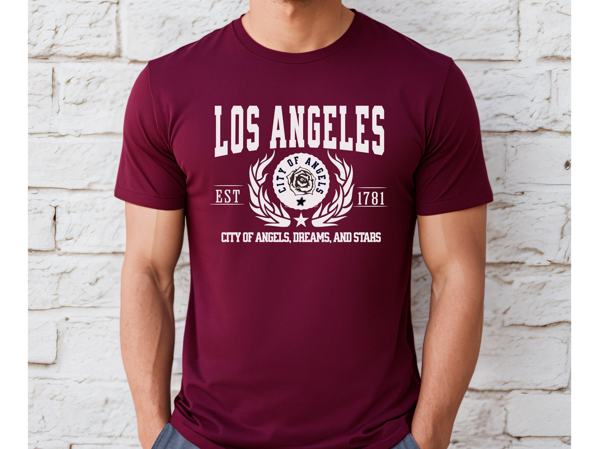 Los Angeles Legacy Unisex T-Shirt – "City of Angels, Dreams, and Stars" | California Urban Pride Tee