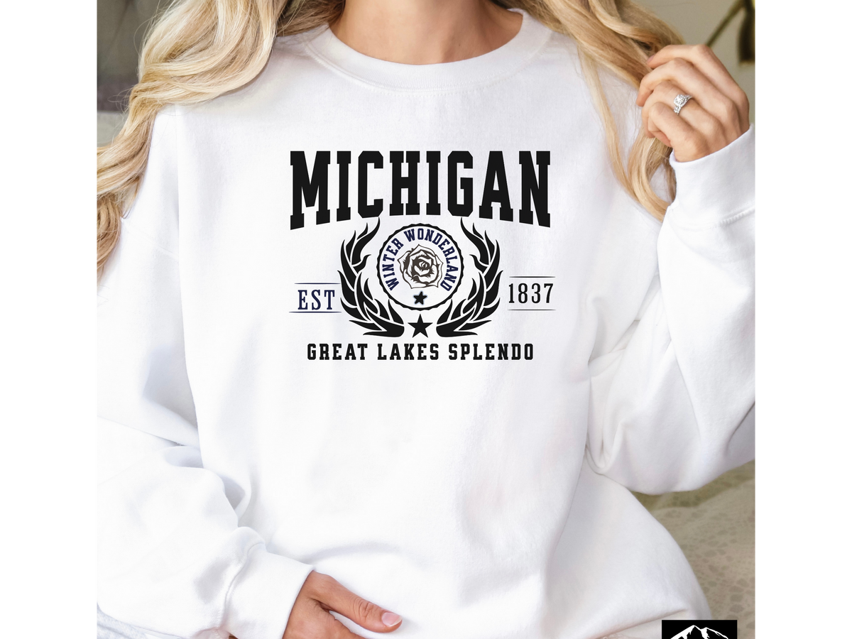 Michigan State Legacy Sweatshirt – Great Lakes Splendor | Unisex Midwest Comfort Crewneck