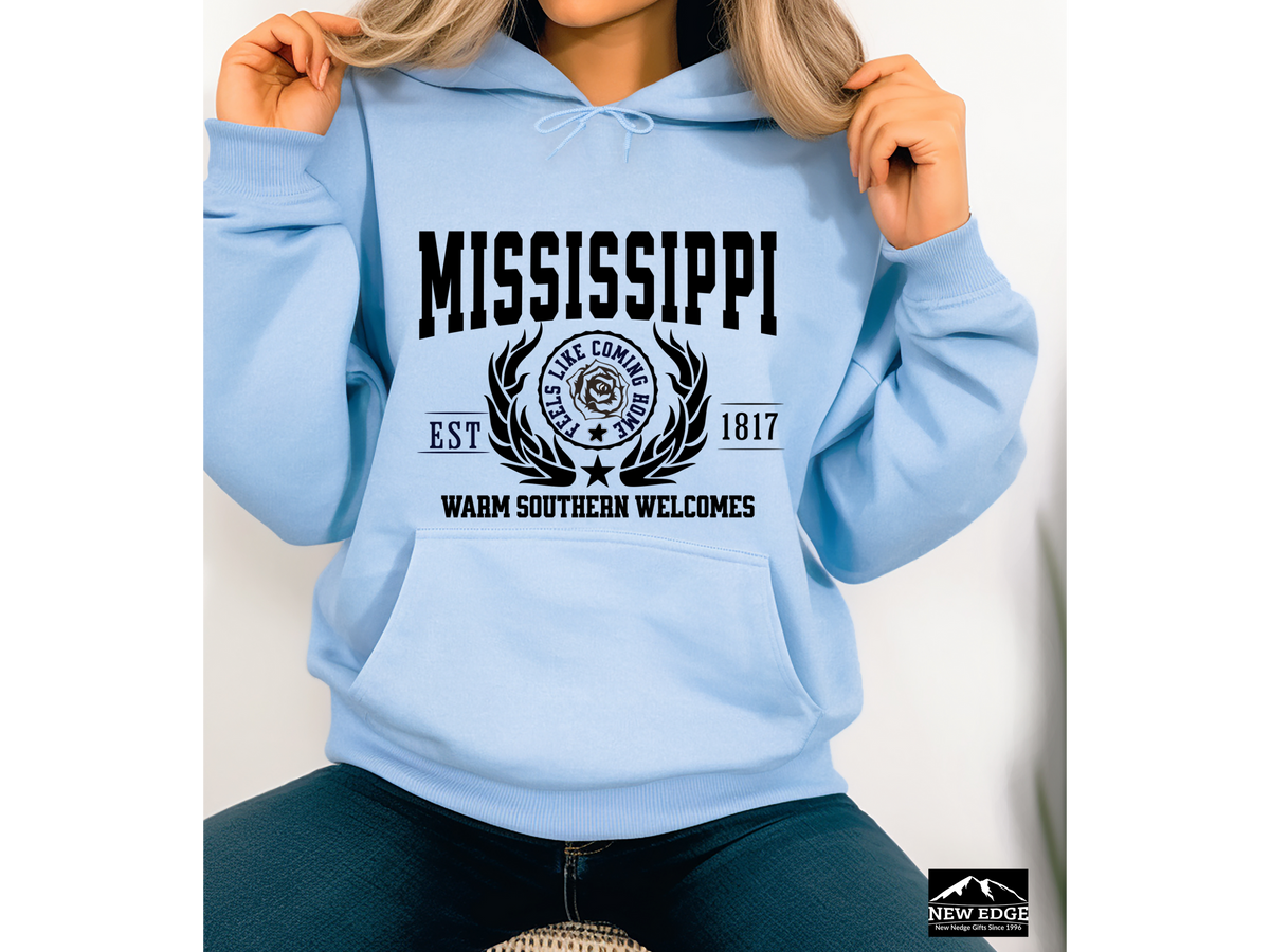 Mississippi State Legacy Hoodie – "Warm Southern Welcomes" | Unisex Pullover | Deep South Comfort Sweatshirt