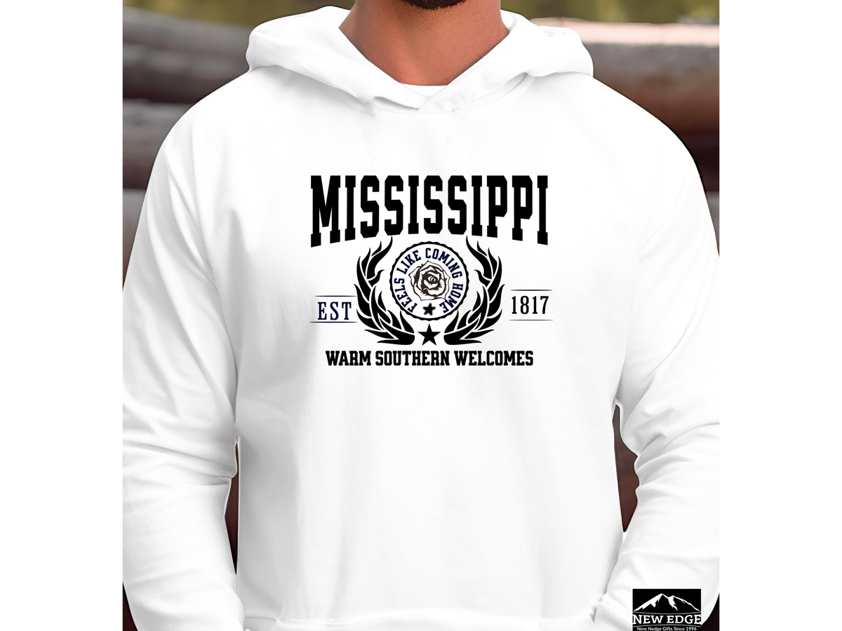 Mississippi State Legacy Hoodie – "Warm Southern Welcomes" | Unisex Pullover | Deep South Comfort Sweatshirt