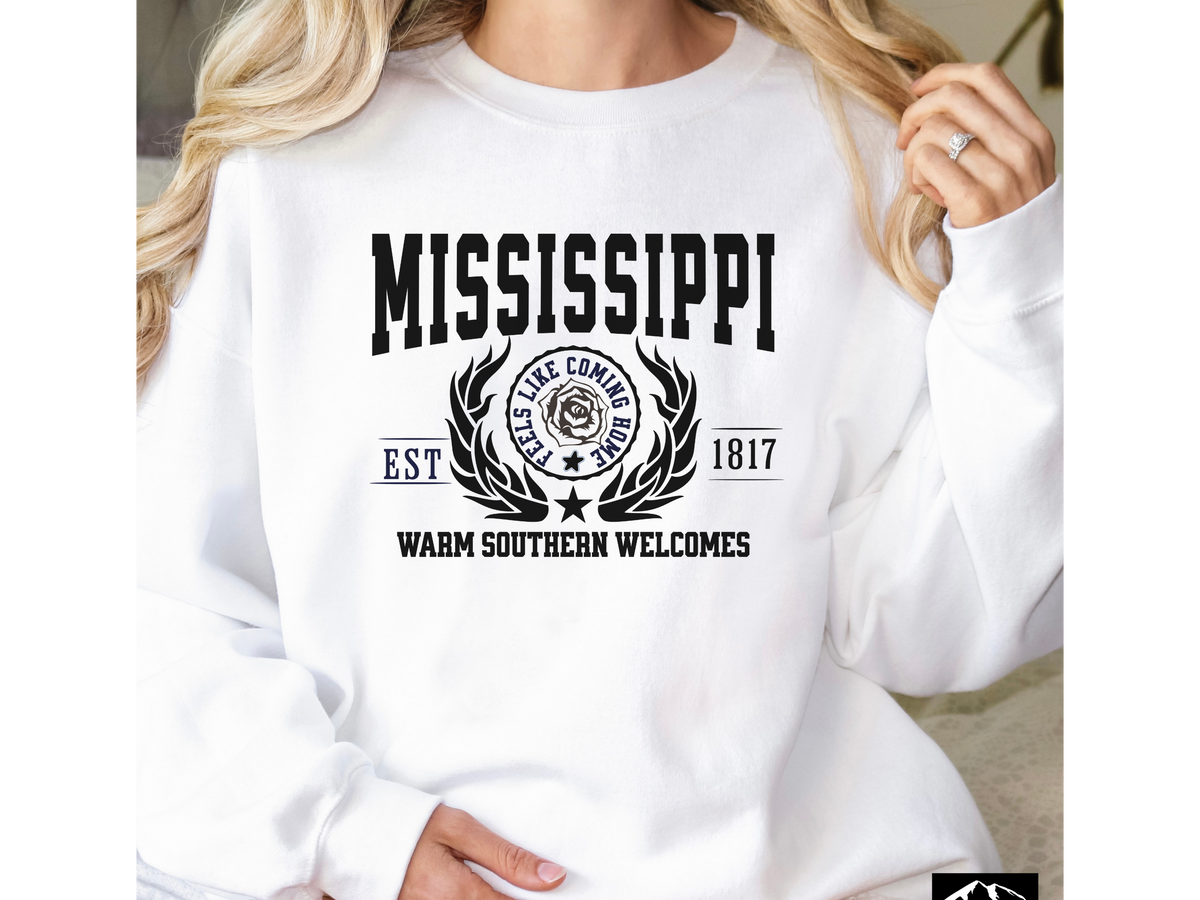 Mississippi State Legacy Sweatshirt – Warm Southern Welcomes | Unisex Comfort Fit Crewneck